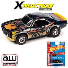 Auto World SC382 Hot Wheels Tribute Xtraction - 1969 Camaro SS HO Scale Slot Car
