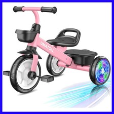 Toddler Tricycle with Adjustable Seat for Ages 2-5 - Safe Adventure on Wheels