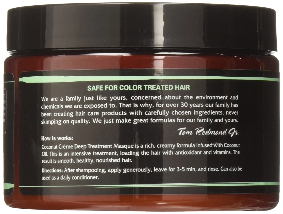 RENPURE 椰子霜深层护理面膜 12 盎司 — 第 2/4 张图片