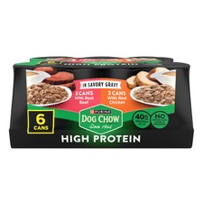 Purina Dog Chow Wet Dog Food, Beef & Chicken, 13 oz (6 Pack) 3.41 per gallon