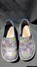 Alegria Womens PG Lite Debra Aztec Tile Slip Resistant Clogs Shoes 37 US 6.5