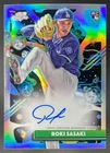 2025 Topps Cosmic Chrome Roki Sasaki Auto RC Rookie #CCA-RS Dodgers