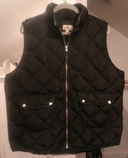 Woolrich giacca giubbotto imbottito piumino d'anatra nero trapuntato donna taglia XXL