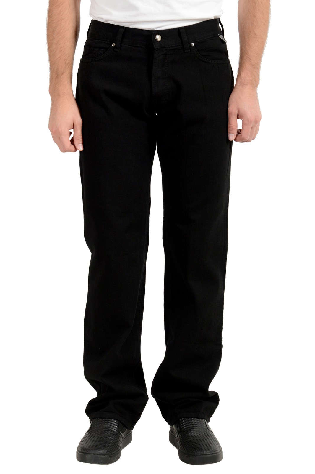 Мужские черные джинсы прямого кроя Gianfranco Ferre GF sz 29 30 32 33