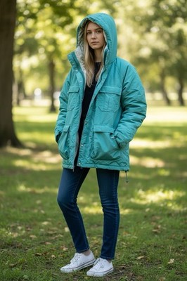 vintage ll bean goose down puffer jacket