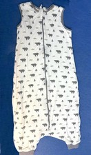 GUC KYTE BABY 1tog SLEEP BAG WALKER gray BEARS TREES FISH Large/18-36mo Orig 75