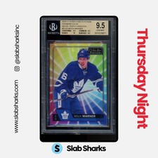 2016 OPC PLATINUM MITCH MARNER RAINBOW COLOR WHEEL PHOTO VARIATION RC BGS 9.5