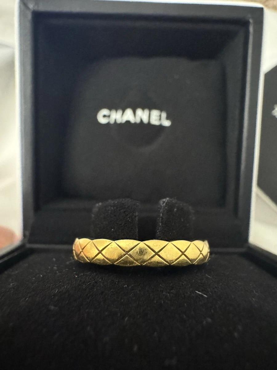 CHANEL Rings without Stone Yellow Gold Fine Rings for sale | eBay