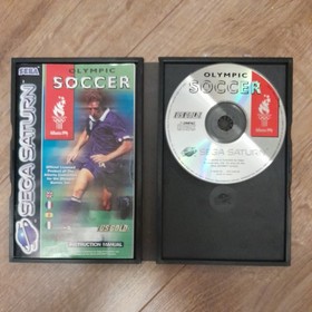 OLYMPIC SOCCER BOXED WITH MANUAL SEGA SATURN CONSOLE