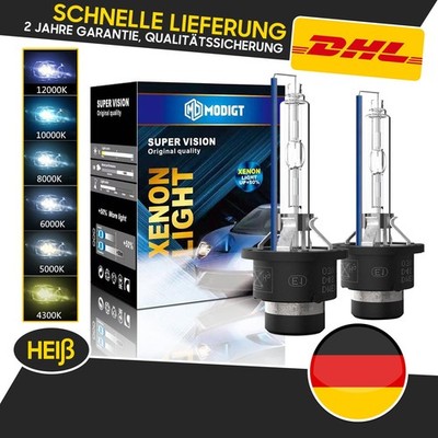 2x D2S XENON 6000K-12000K Set 2 Stück für Mercedes-Benz E-Klasse W211 2002-2009