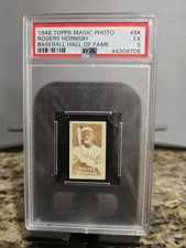 1948 Topps Magic Photo #8 Rogers Hornsby K Cardinals PSA 5 - EX+