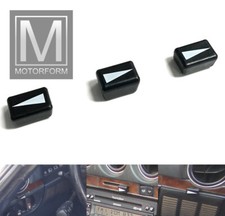 Mercedes SL SLC W107 R107 Lüftungsschieber Knöpfe Belüftung Düsen Schieber neu 