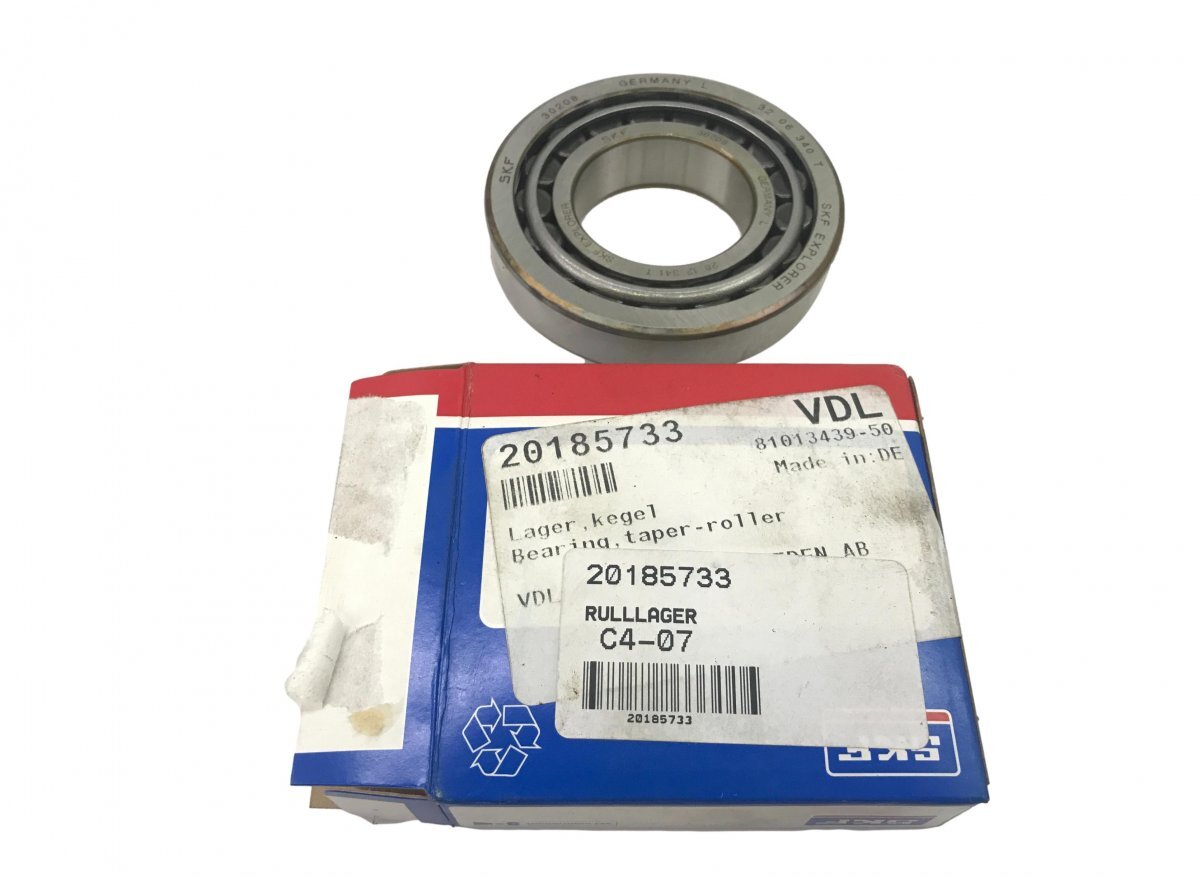 20185733 Steering Knuckle Bearing, Front Axle, FAG/SKF, Set-2pcs