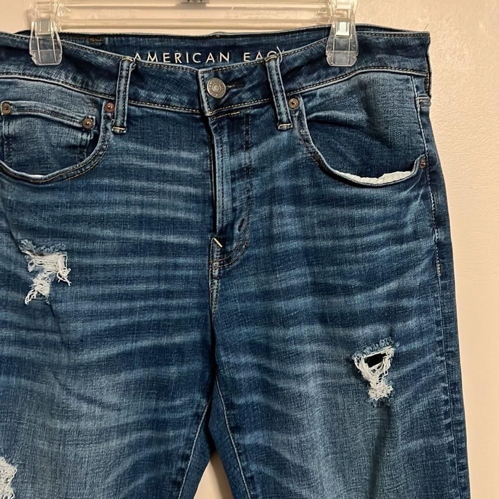 American Eagle Distressed Athletic Airflex 32 X 3… - image 6
