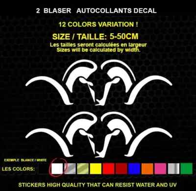 2 BLASER sticker Genuine decal sticker WATERPROOF STICKERS