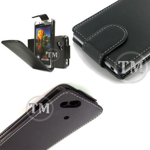 Premium Leather style Flip Pouch Cover Case for Nokia & Sony mobile phone models - Picture 32 of 36