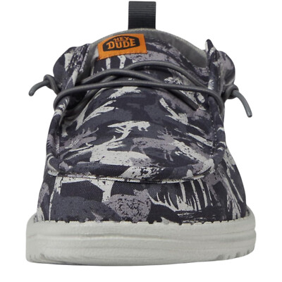 Hey Dude Wally Funk Hunt Grey Camo Casual Shoes Adult Men\'s Size 9 $_57.JPG?set_id=880000500F main image 3