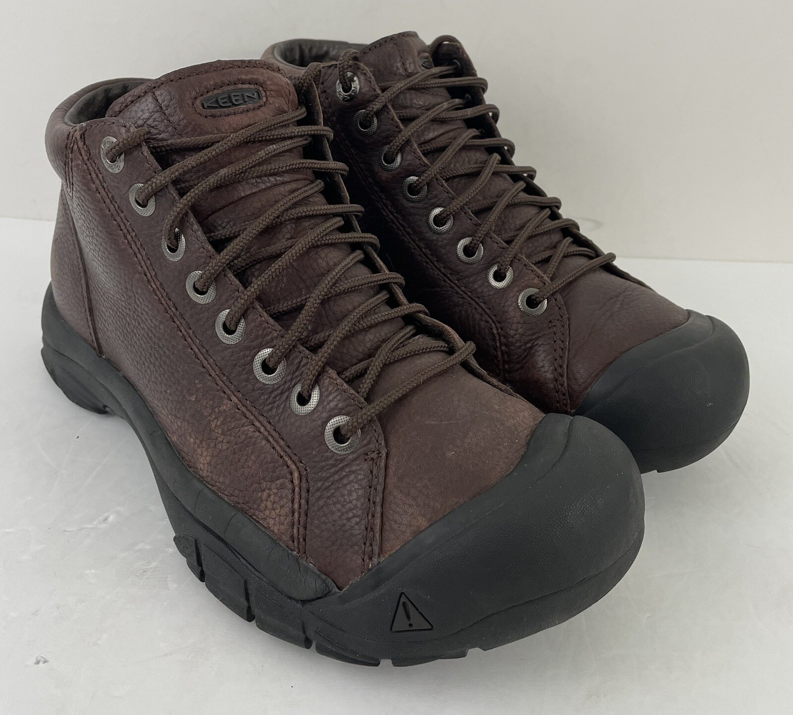 Keen Womens Boots Casual LaceUp Ankle Hiking Outdoor Leather Size 9 eBay