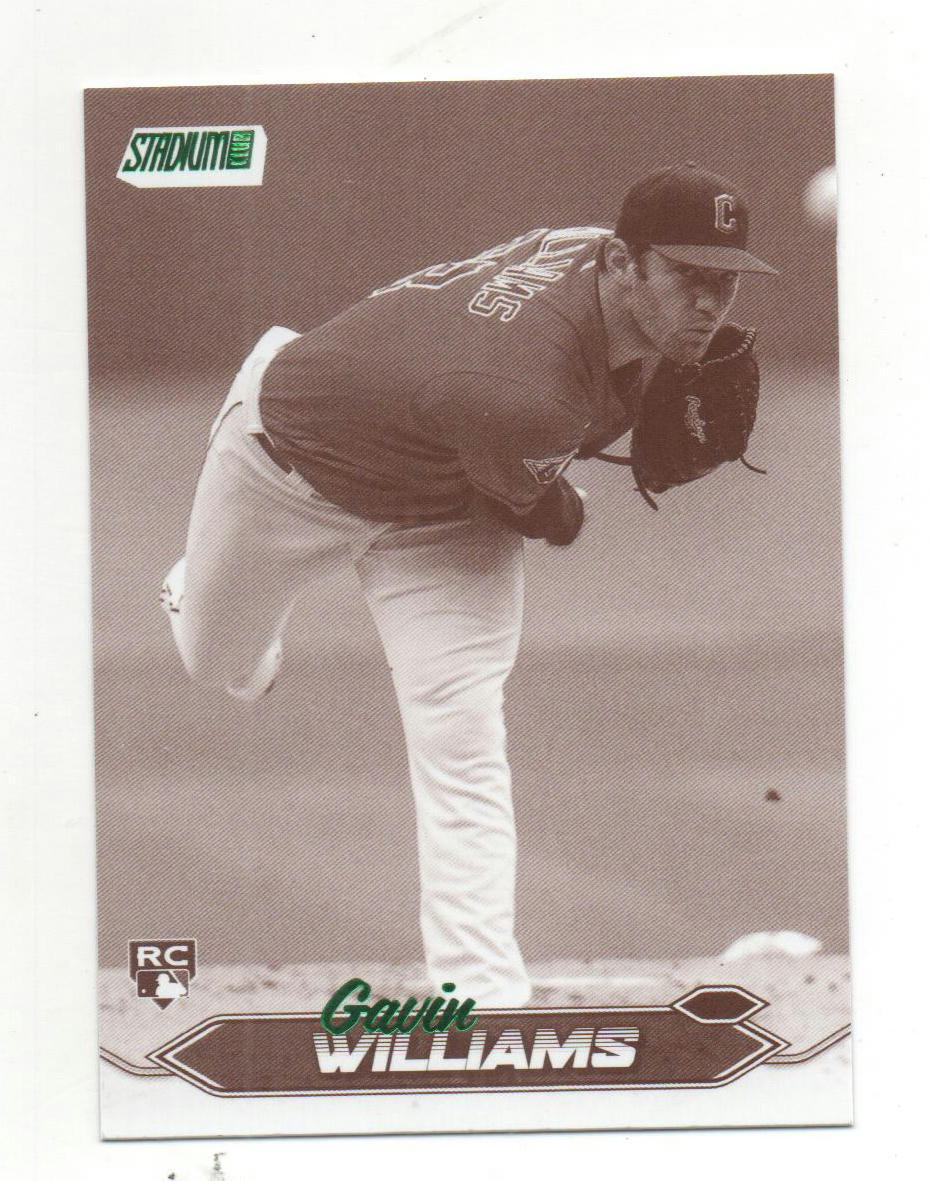2024 Topps Stadium Club Sepia Gavin Williams RC #251