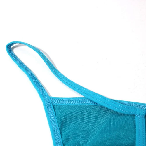 Mutandine uomo sexy perizoma T-back marsupio perizoma intimo raso di seta slip bikini - Foto 2 di 17