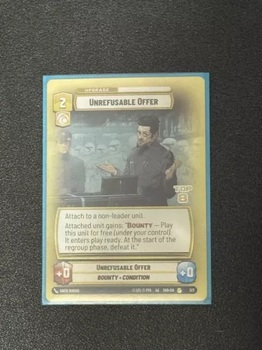 Star Wars Unlimited Unrefusable Offer Top8 - SHD 2/2 PROMO Store Showdown