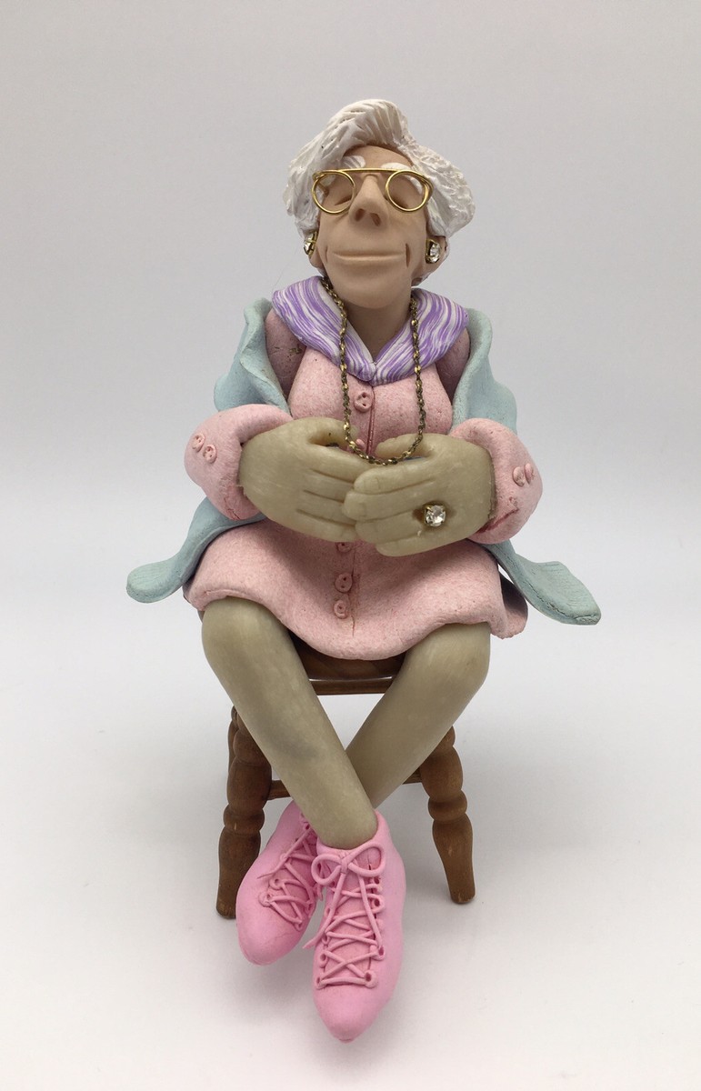 J Manning Limited Edition Grandma Shelf Sitter Collectible