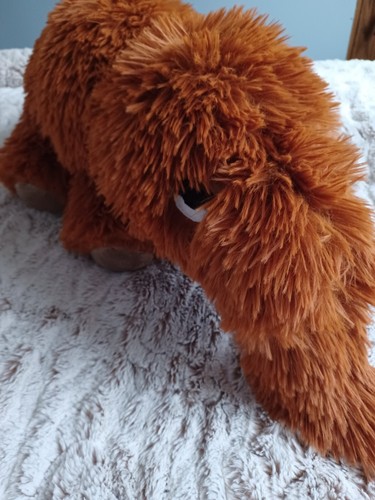 Sesame Street Snuffleupagus Snuffy Minky Shag Plush Handmade USA 2 Ft Plus NWT - Picture 7 of 12