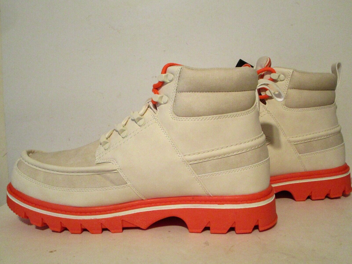 Lugz Juniors Cheesecake Collab Sycamore Hi Boots Off White/Flame Mens Sz 7 #00u Lugz Juniors Cheesecake Collab Sycamore Hi Boots Off White  main image 4