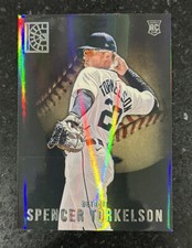 2022 Capstone Baseball Base Holo #27 Spencer Torkelson Rookie RC Detroit Tigers