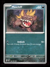 Maschiff 062/091 SV: Paldean Fates Pokemon tcg Card CB-1-9-D-25