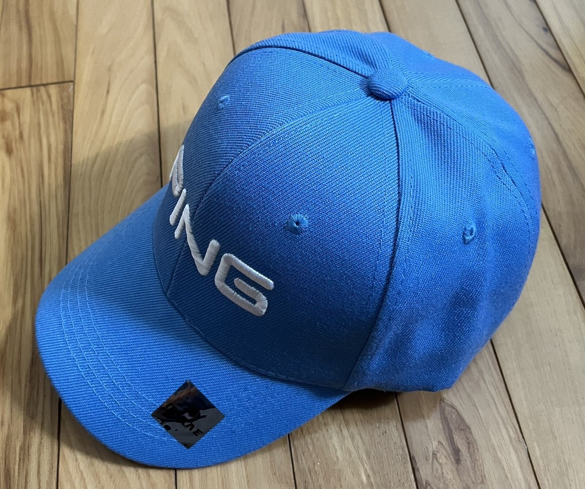 Golf Embroidered Symbol Baseball Cap(PING/Sky Blue)Hat Men 