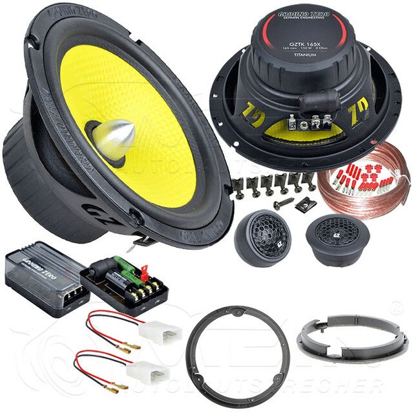 Ground Zero Lautsprecher FüR Suzuki Swift V 2010-2017 Heck Hinten 150W 165 #A19U-image