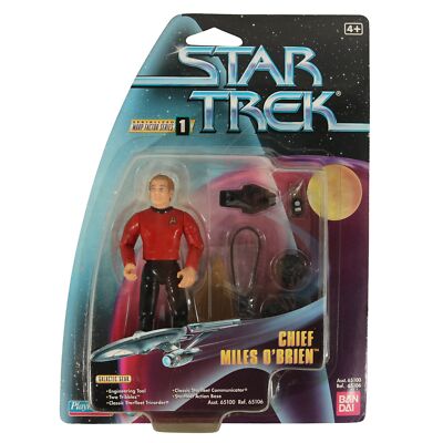 Chief Miles O' Brien  - MOC - Star Trek Warp Factor Series 1