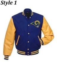 Mens Los Angeles Rams Varsity Jacket