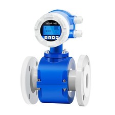 Magnetic Flow Meter Water Flow Meter Electromagnetic 24V PTFE  RS485 Output