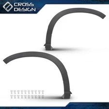 Front Driver Passenger Side Fender Flares Set Fits 2019-2021 Subaru Forester