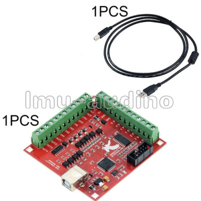 CNC USB MACH3 100Khz Breakout Board 4 Axis Interface Drive Module
