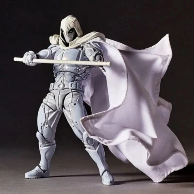 Moon Knight Action Figure Revoltech Marvel Superhero PVC Model Toy Figurine 16cm