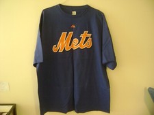 I.Davis Mets Blue T-Shirt 2XL NEW -7-
