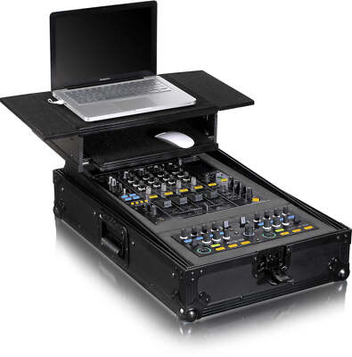 Zomo Flightcase P-MC Plus NSE | MC-1000 Pioneer DJM-800 850 750 + Laptopablage