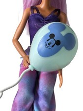New Disney ily 4Ever 11" Doll Belle Blue Mickey Head Balloon Accessories