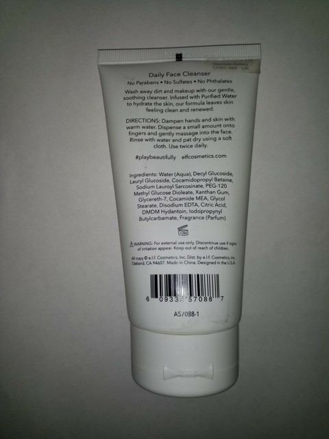 Elf Daily Face Cleanser Review