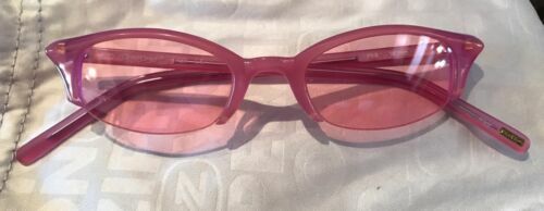 Bebe BB7238 Sunglasses Jet Floral Pink Cat Eye Crystal Accent 55-15-135 NIB Bebe BB7238 Sunglasses | FramesDirect.com main image 3