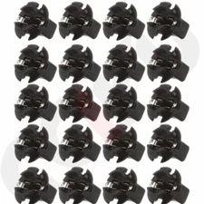 20x Instrument panel light T10 194 168 1/2 Inch Twist Lock Socket holder For GMC