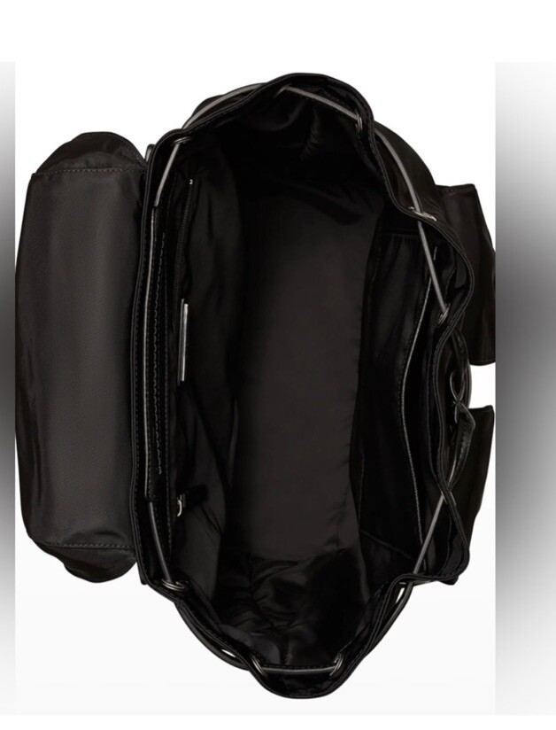 Tory Burch Tilda Nylon Backpack used once Tory Burch Tilda Medium Nylon Backpack | eBay main image 3