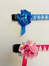 PONY ZEIGT STIRNBAND, PINK ODER BLAU VON SHOWQUEST KIND PONY ZEIGT *GRATIS VERSAND*