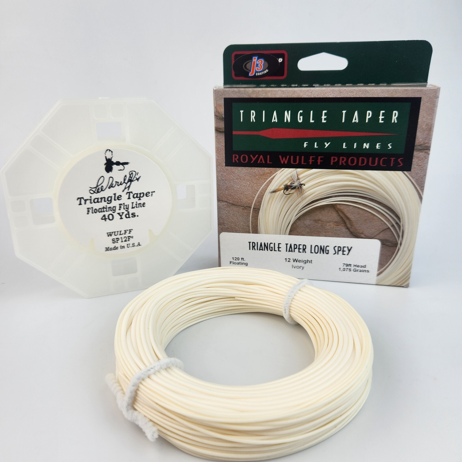 Soie De Pêche à La Mouche Royal Wulff TT Long Spey Flottante - 79ft / 12WT