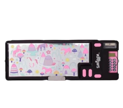   NEU   Smiggle Einhorn Popout Vibin Federmäppchen Taschenrechner