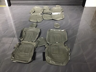 Land Rover Defender 110 SE Leather Interior Seat Covers - Acorn | eBay