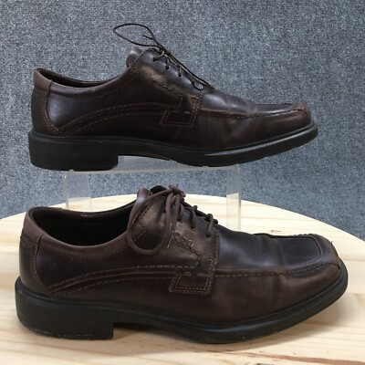 Ecco Shoes Mens 43 Berlin Dress Apron Toe Oxford 49784 Brown  display picture 2